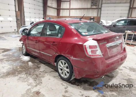 2010 Nissan Sentra 2.0S from USA, damaged, VIN 3N1AB6AP5AL620878